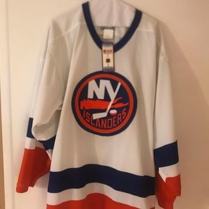 New York Islanders White Jersey Size 48